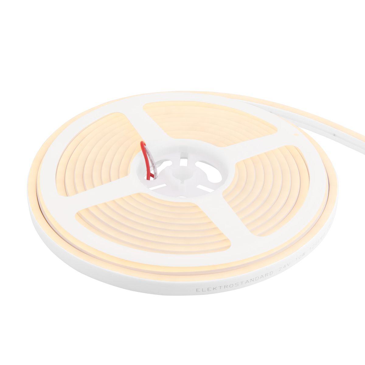 фото гибкий неон elektrostandard 10w/m 120led/m 2835smd теплый белый 5m a056258 | 220svet.ru