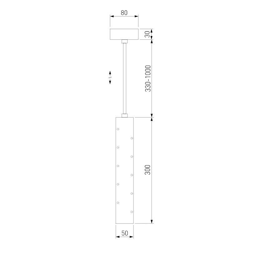 фото подвесной светодиодный светильник elektrostandard bong 50214/1 led черный жемчуг a055668 | 220svet.ru
