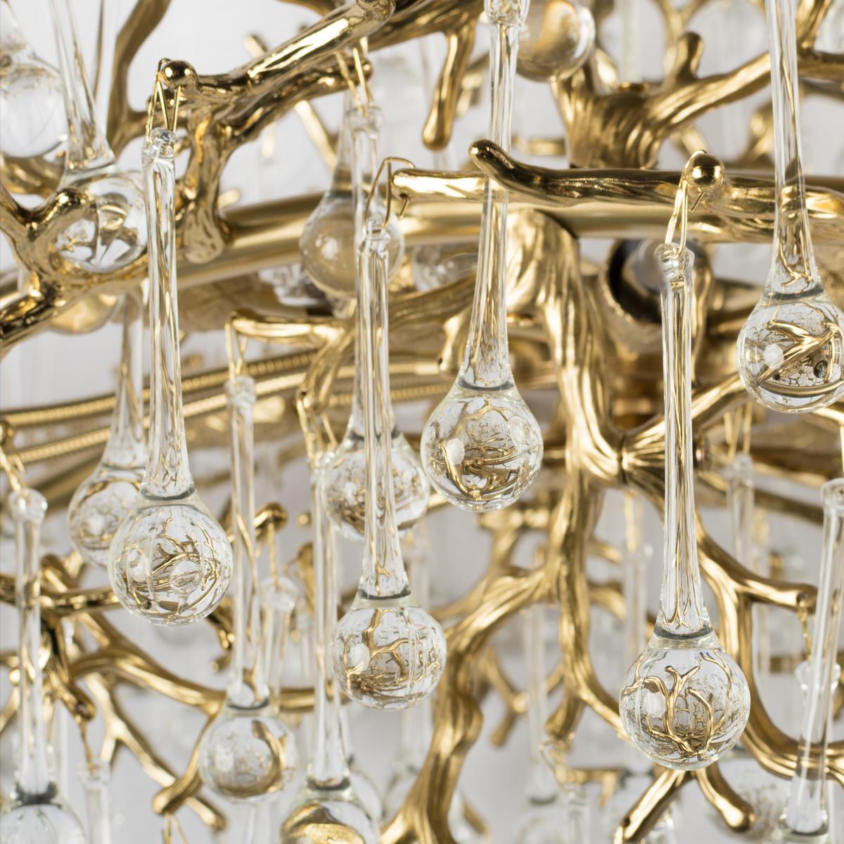 фото подвесная люстра loft it coral 10351/1200l ab | 220svet.ru