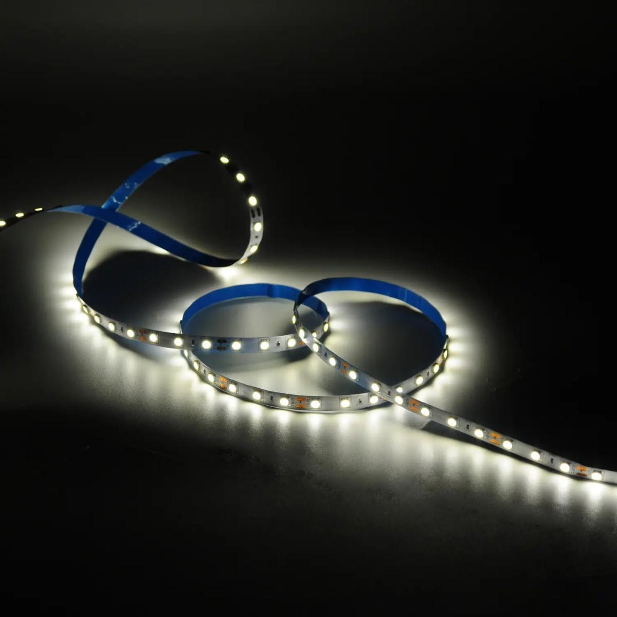 фото лента gauss 8w/m 60led/m 5050smd теплый белый 5m bt024 | 220svet.ru