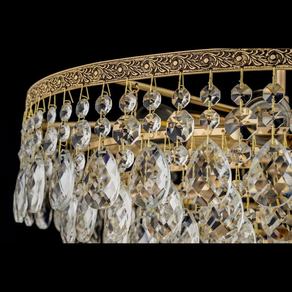 фото потолочная люстра arti lampadari castellana e 1.3.46.608 g | 220svet.ru