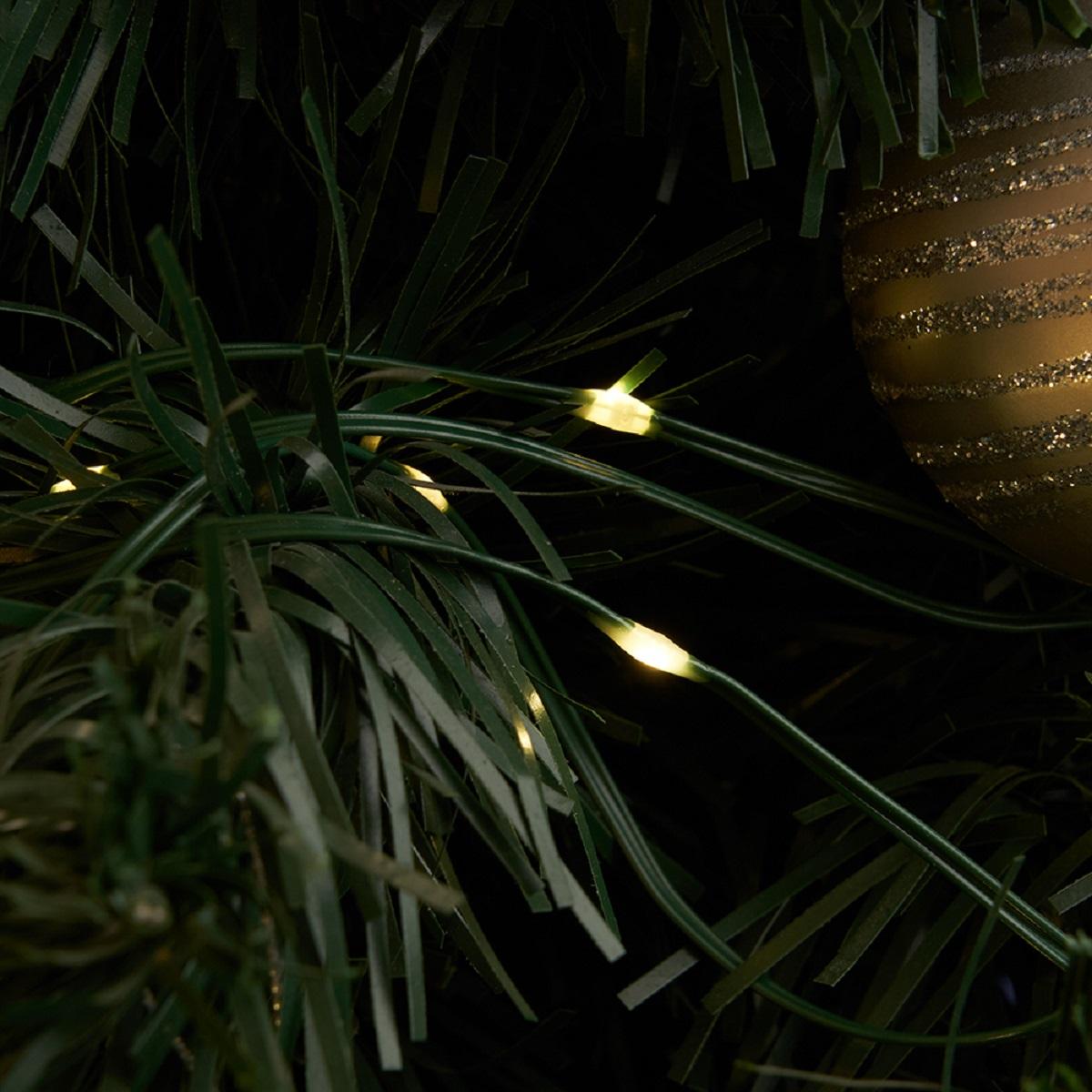 фото светодиодная гирлянда feron линейная нить 230v 2700k теплый белый 8 режимов cl581 48628 | 220svet.ru