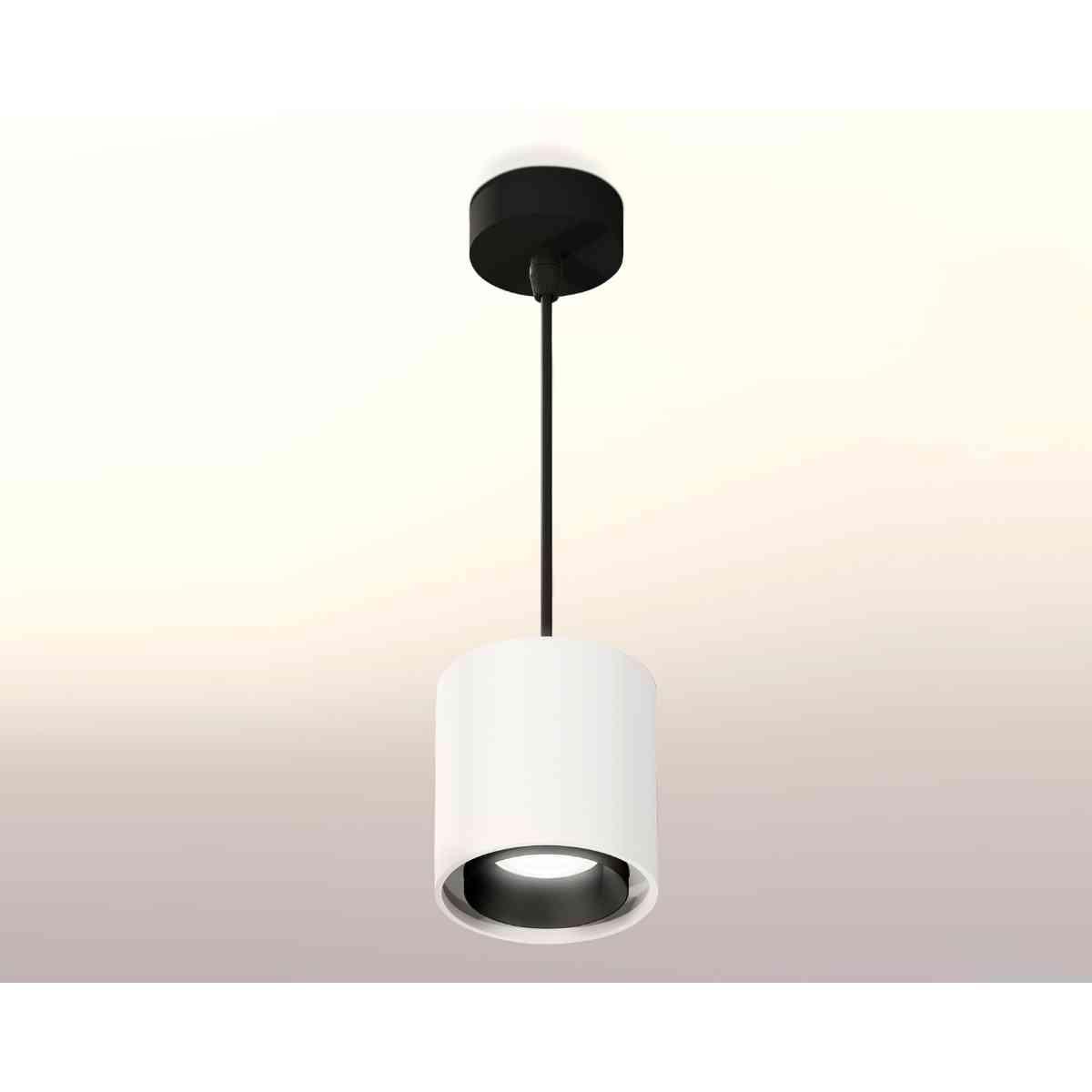 фото комплект подвесного светильника ambrella light techno spot xp7722001 swh/pbk белый песок/черный полированный (a2311, c7722, n7031) | 220svet.ru