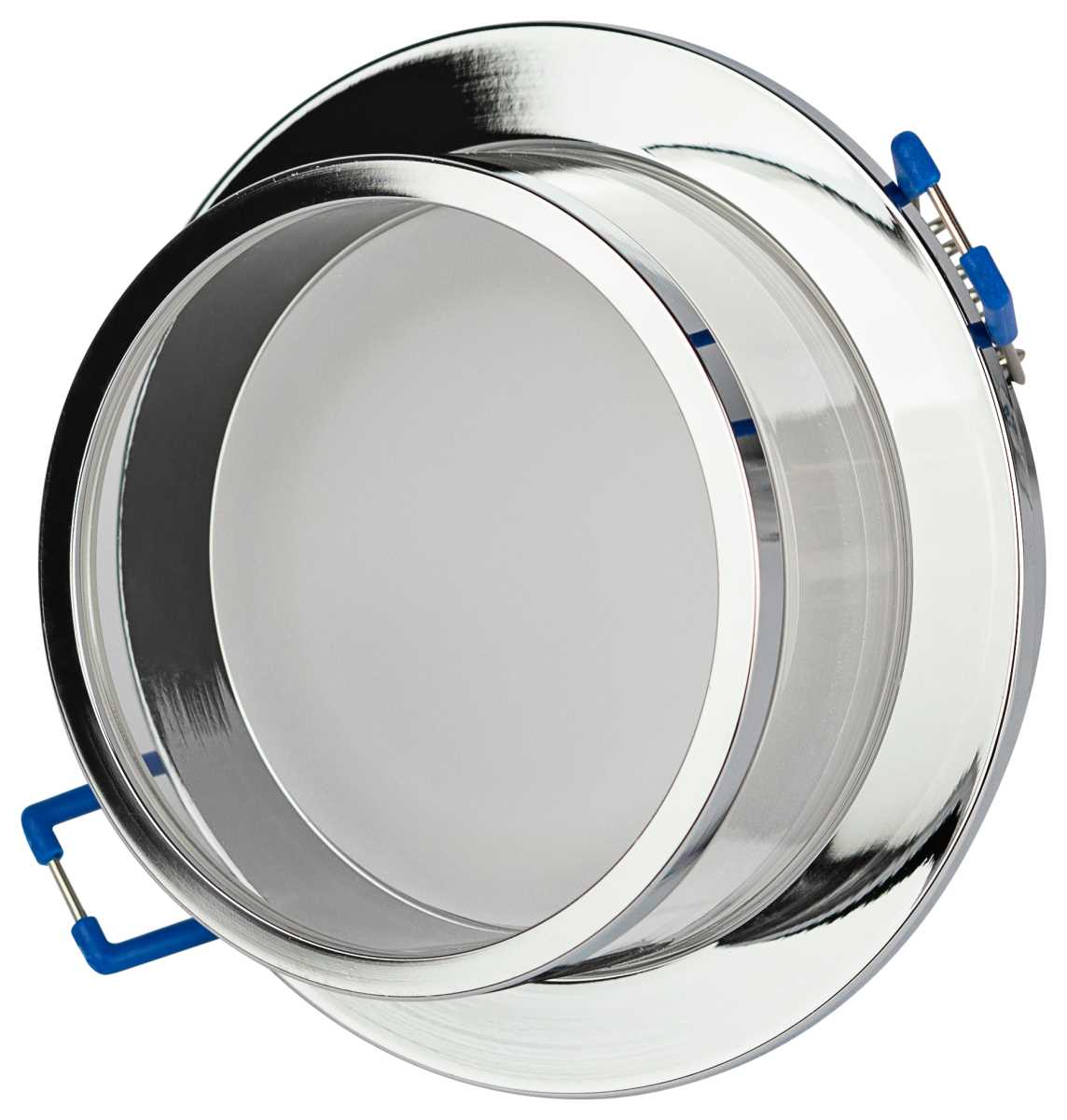 фото светильник встраиваемый декоративный эра dk99 ch под лампу mr16 gu5.3 хром б0058394 | 220svet.ru