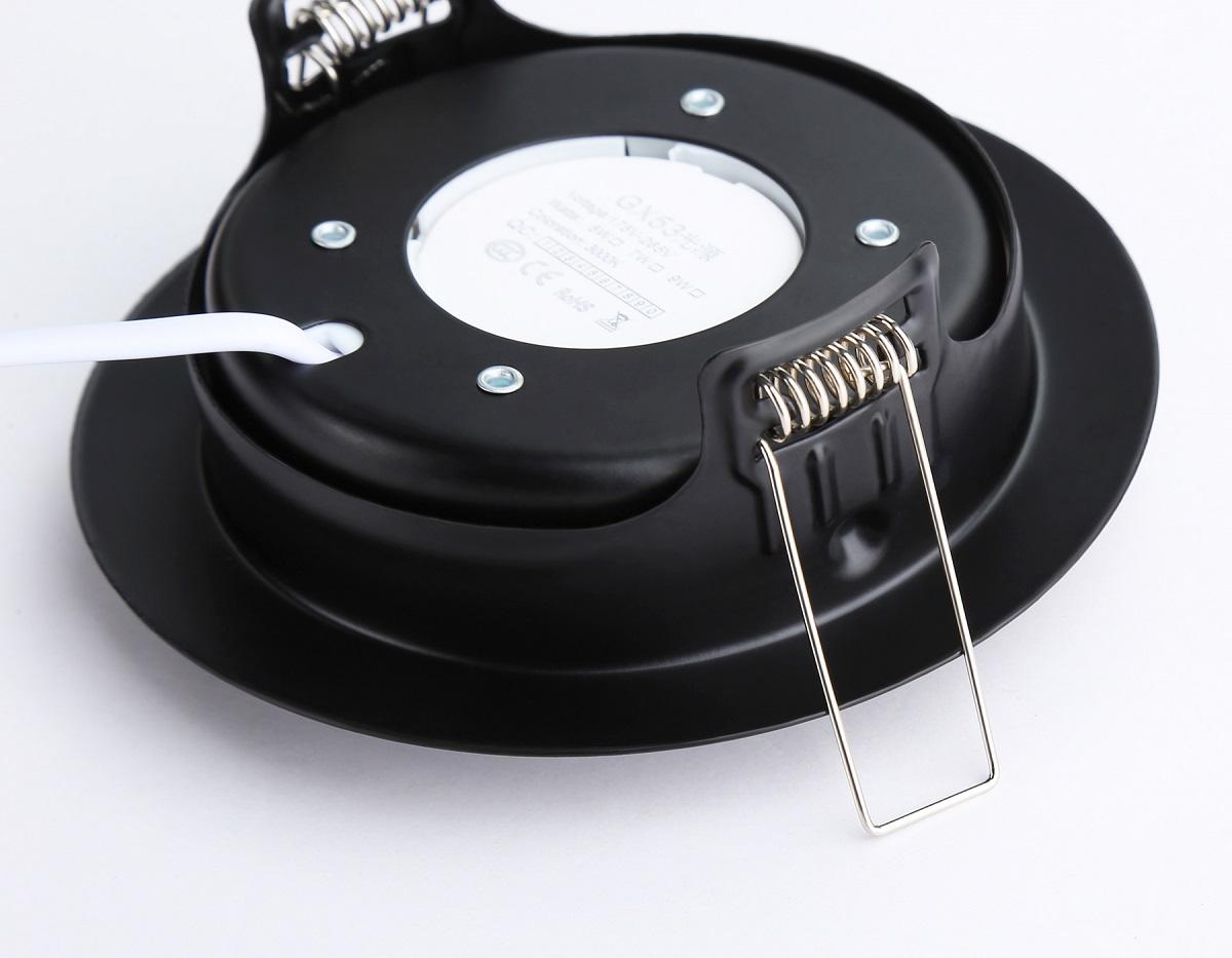 фото встраиваемый поворотный светильник ambrella light standard spot gx53 spot g10123 | 220svet.ru