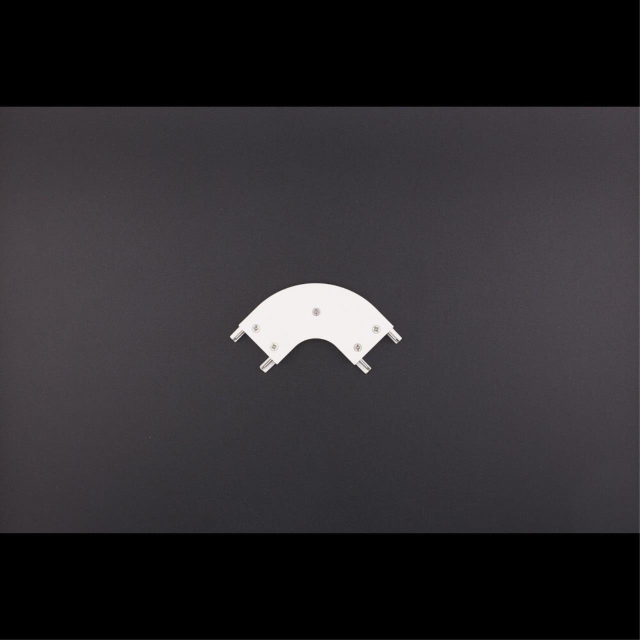 фото коннектор питания полукруглый aployt magnetic track 48 apl.0181.10.01 | 220svet.ru