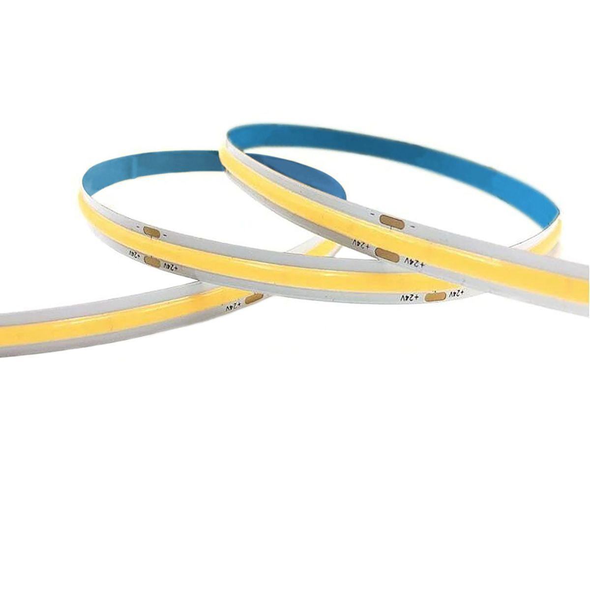 фото лента apeyron 15w/m 560led/m cob теплый белый 5m 00-480 | 220svet.ru