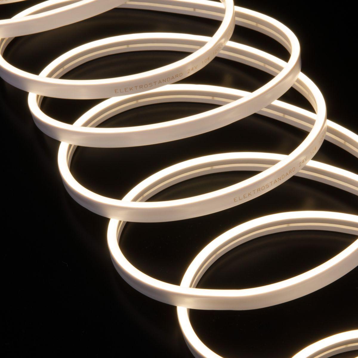 фото гибкий неон elektrostandard 10w/m 120led/m 2835smd дневной белый 5m a056259 | 220svet.ru