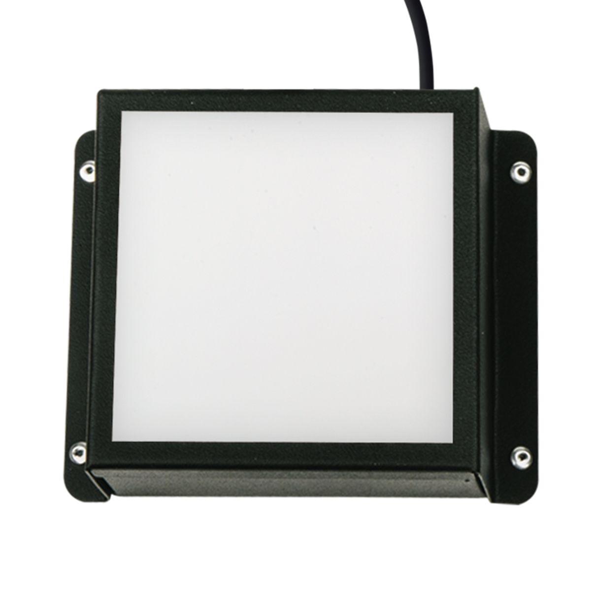 фото встраиваемый светодиодный светильник uniel мини домино ulp-0808 42w/4000к ip40 grilyato black kit06 | 220svet.ru
