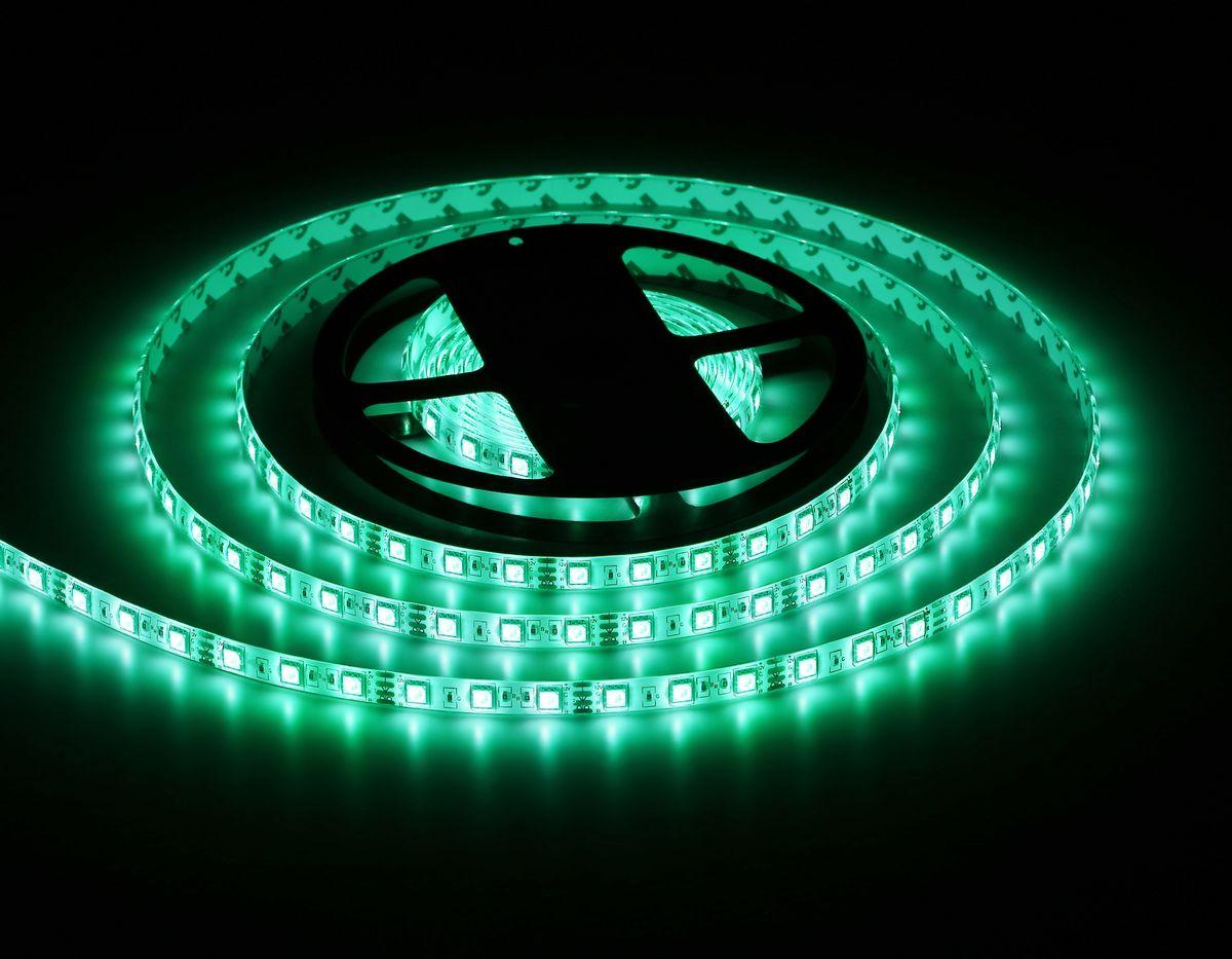 фото светодиодная влагозащищенная лента ambrella light 14,4w/m 60led/m 5050smd rgb 5m gs2302 | 220svet.ru