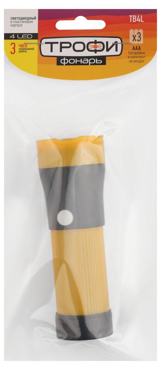 фото ручной светодиодный фонарь эра от батареек 125х43 30 лм tb4l б0025679 | 220svet.ru