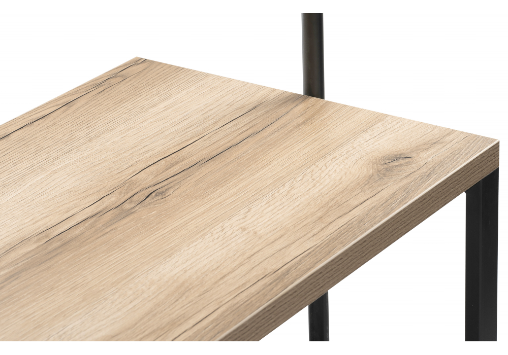 фото барный стол woodville нари 120х50х171 делано / черный матовый 607977 | 220svet.ru