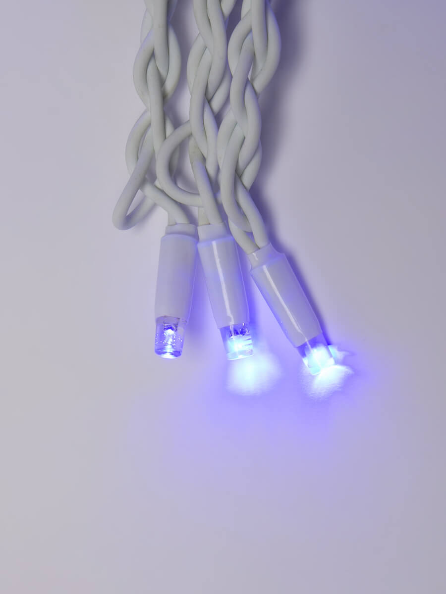 фото уличная светодиодная гирлянда uniel бахрома 230v синий uld-b3010-200/twk blue ip67 ul-00002330 | 220svet.ru