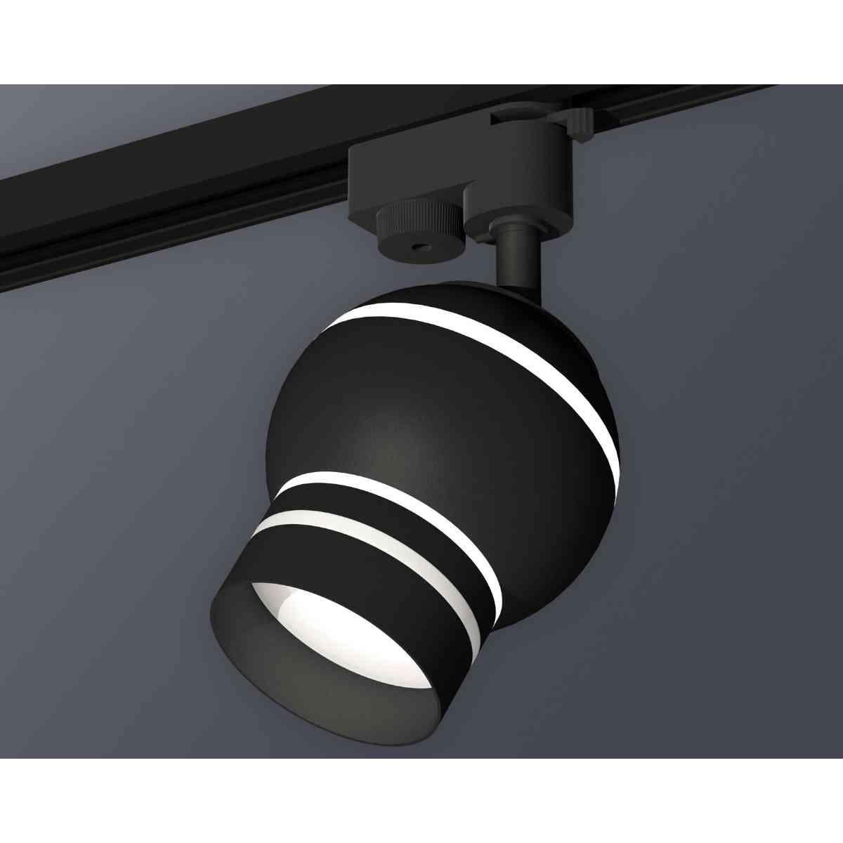 фото комплект трекового светильника ambrella light track system xt1102065 sbk/fr черный песок/белый матовый (a2521, c1102, n7142) | 220svet.ru