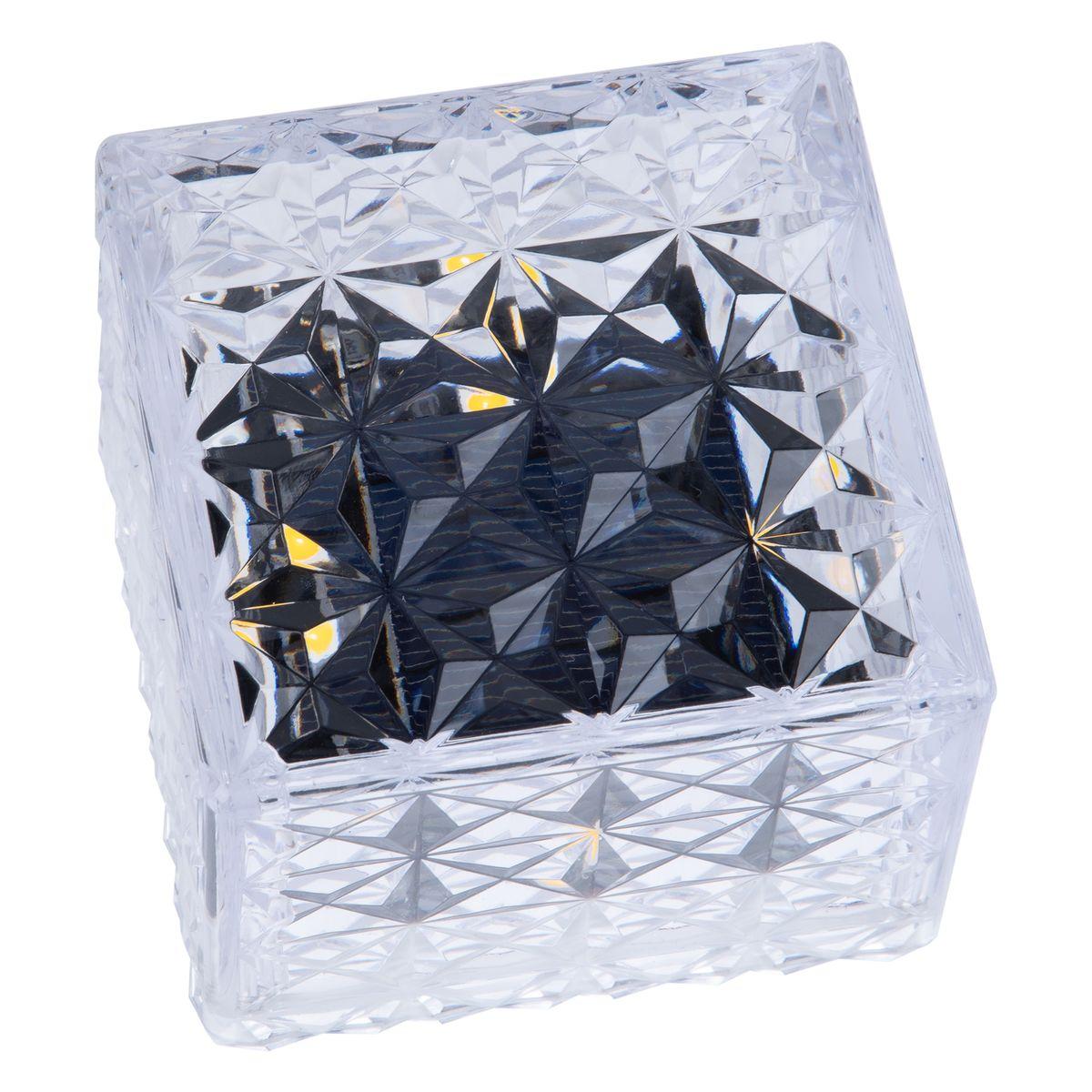 фото светильник на солнечных батареях uniel usl-f-172/pt050 icecube ul-00011750 | 220svet.ru