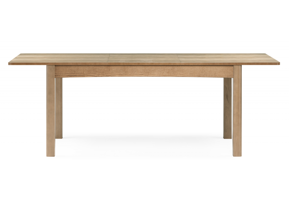 фото стол деревянный раскладной 120(170)x80 woodville аделик дуб 639328 | 220svet.ru