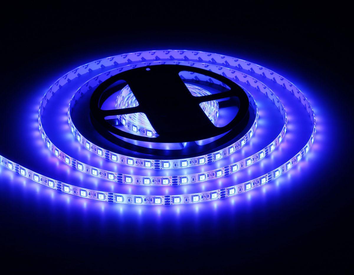 фото светодиодная влагозащищенная лента ambrella light 14,4w/m 60led/m 5050smd rgb 5m gs2302 | 220svet.ru