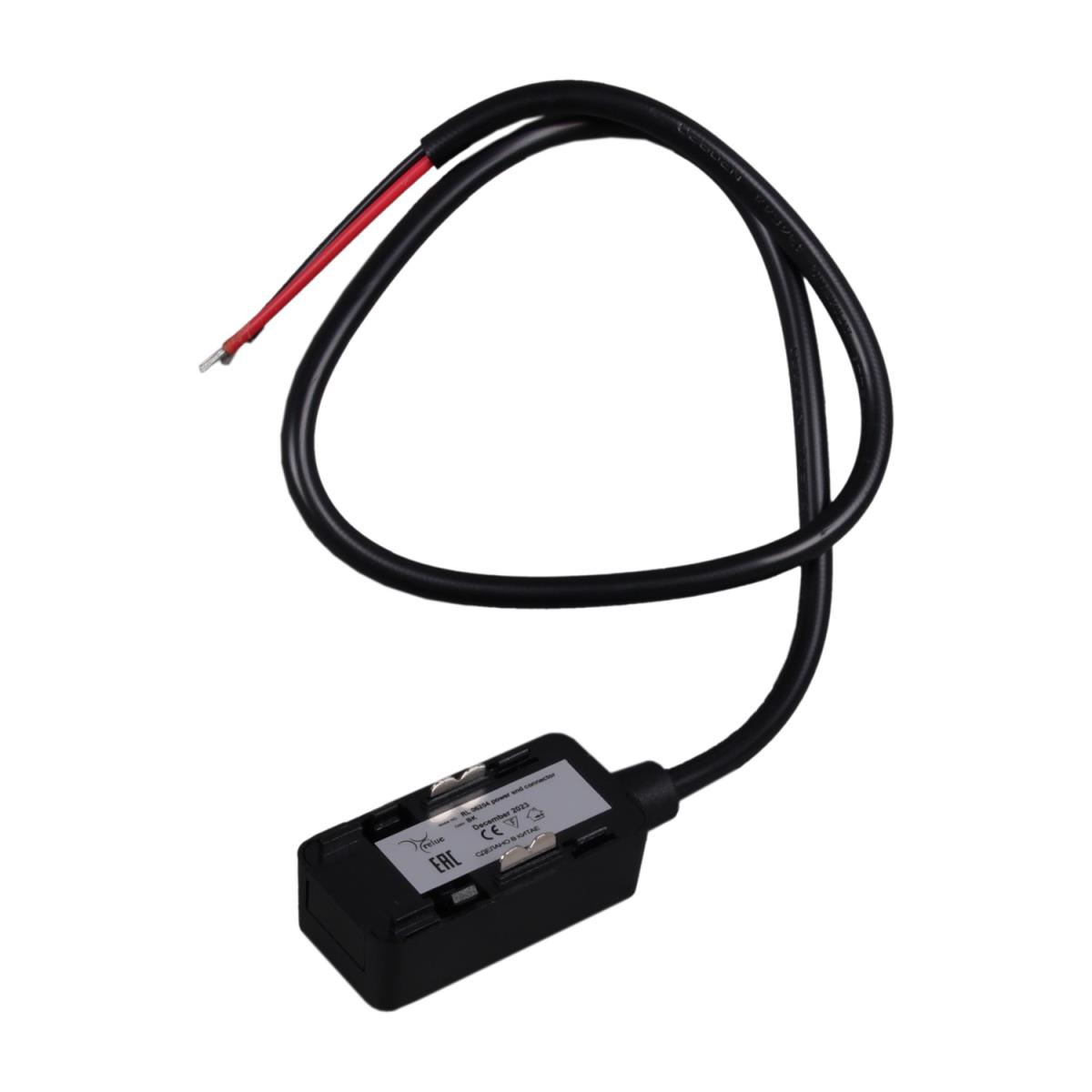 фото ввод питания reluce rl 06204 power end connector bk | 220svet.ru