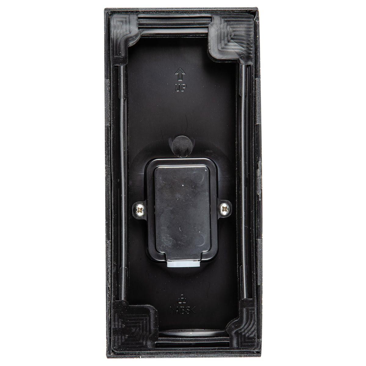 фото уличный настенный светильник uniel uul-p42a 2х6w/gu10 ip65 pine ul-00010558 | 220svet.ru