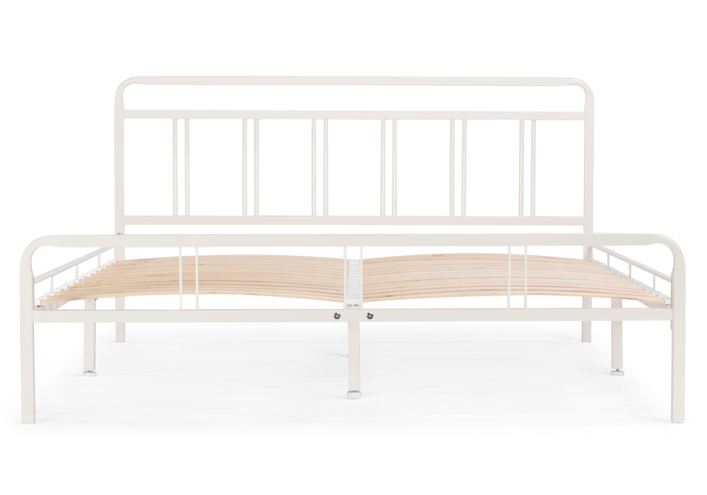 фото кровать woodville рейк 140х200 белая 403026 | 220svet.ru