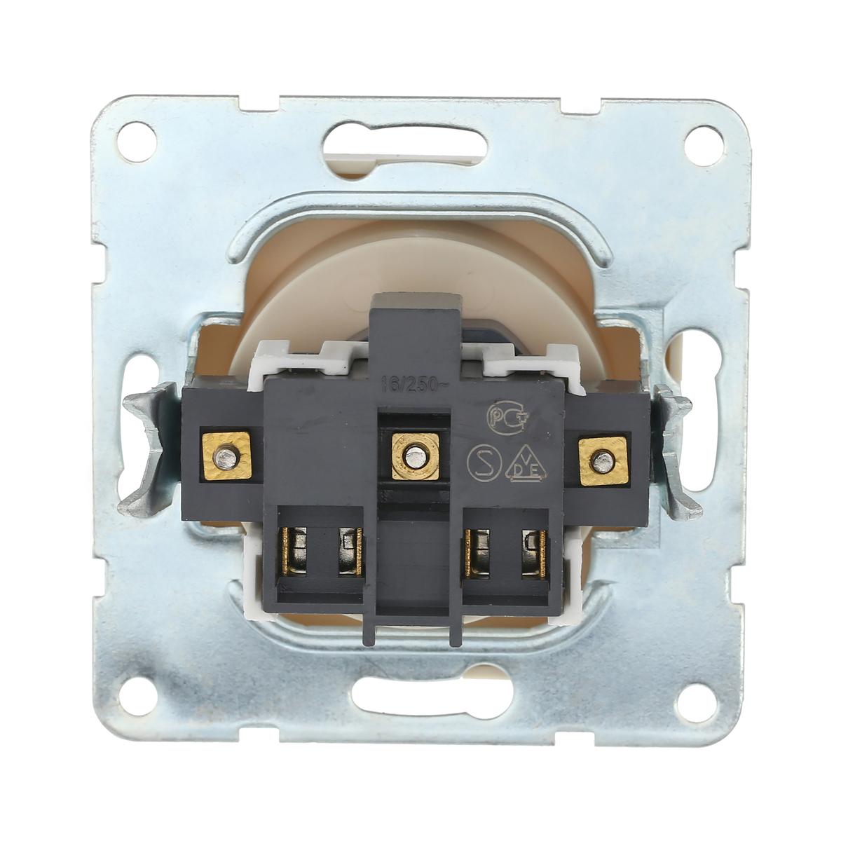 фото розетка lk studio без з/к, со шторками (бежевый) 863301-1 | 220svet.ru