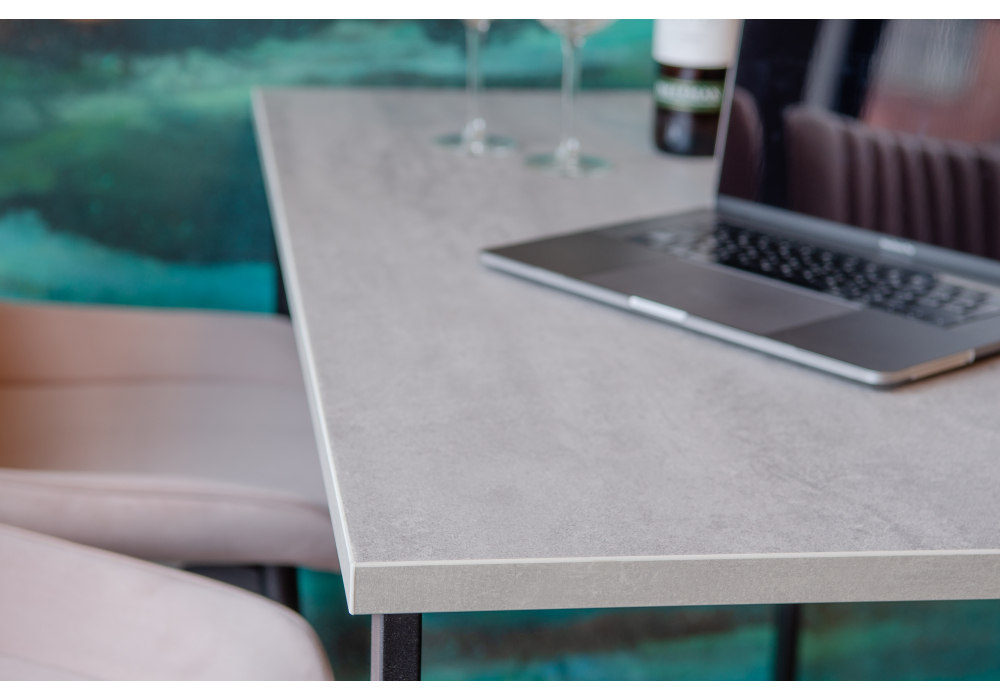 фото стол woodville дилан лофт 120х60х90 бетон 506959 | 220svet.ru