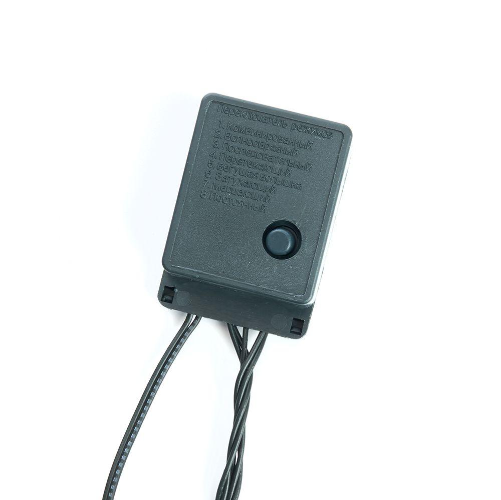 фото светодиодная гирлянда feron линейная 230v мультиколор 8 режимов cl09 48179 | 220svet.ru