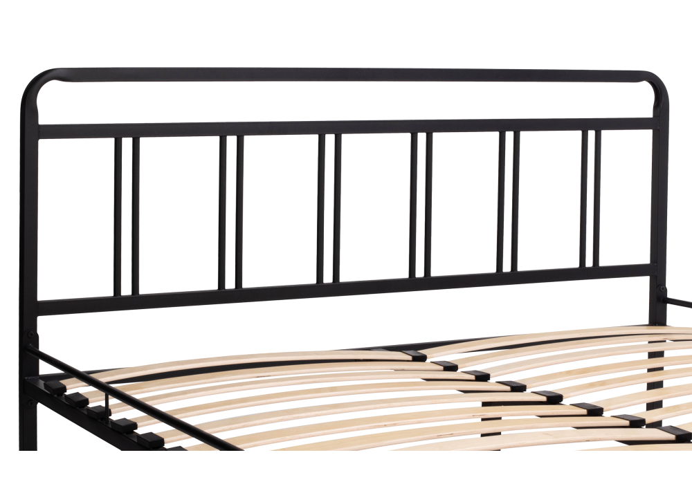 фото кровать woodville рейк 120х200 черная 403023 | 220svet.ru