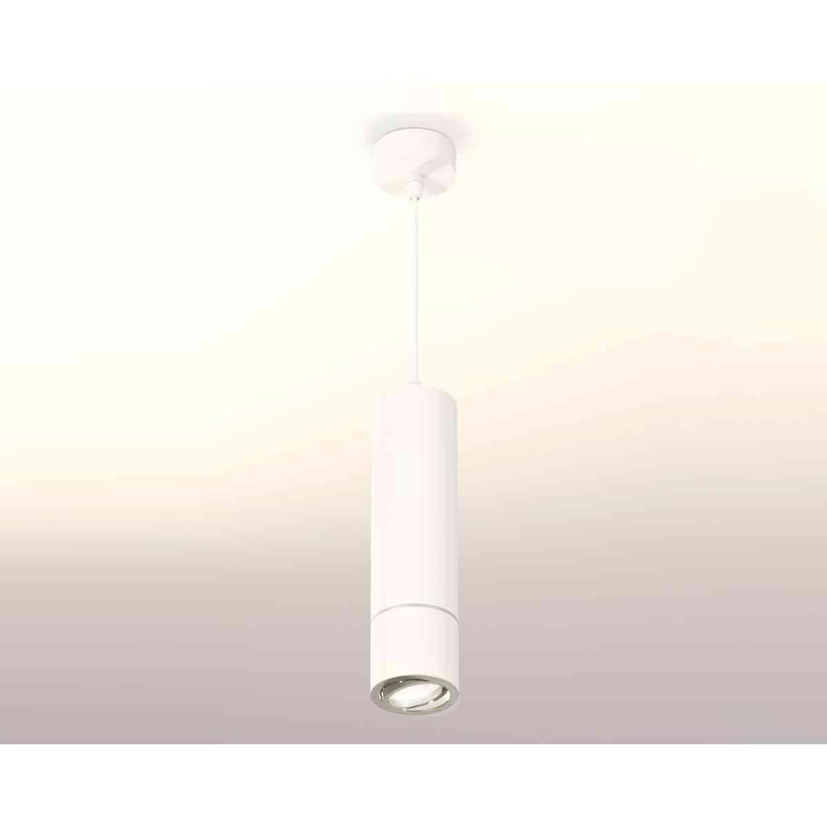 фото комплект подвесного светильника ambrella light techno spot xp7401040 swh/psl белый песок/серебро полированное (a2310, c7455, a2070, c7401, n7003) | 220svet.ru