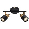 Миниатюра фото спот arte lamp almach a1906pl-2bk | 220svet.ru