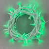 Миниатюра фото гирлянда нить 10м зеленая 24в, 75 led, провод белый каучук, ip65 ltc ll75-8-1g | 220svet.ru