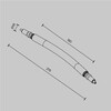Миниатюра фото гибкий коннектор для системы maytoni axity ca005fc-b | 220svet.ru