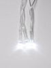 Миниатюра фото светодиодная гирлянда uniel бахрома 220v белый uld-b1805-048/dta white ip20 ul-00005275 | 220svet.ru
