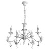 Миниатюра фото подвесная люстра arte lamp angelina a5349lm-5wh | 220svet.ru