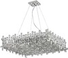 Миниатюра фото подвесная люстра хрустальная 2171/09/16p stilfort, серия tetrix | 220svet.ru