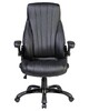 Миниатюра фото кресло руководителя dobrin warren lmr-112b_b-m_el-black-2474 | 220svet.ru