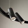 Миниатюра фото подвесной светодиодный светильник maytoni satellite mod102pl-l42bk | 220svet.ru