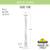 Миниатюра фото садово-парковый фонарь fumagalli artu/g300 g30.158.000.axe27 | 220svet.ru