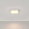 Миниатюра фото потолочный светодиодный светильник maytoni zon c032cl-24w3k-sq-w | 220svet.ru