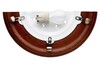 Миниатюра фото настенный светильник sonex lufe wood 036 | 220svet.ru