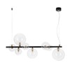 Миниатюра фото подвесная люстра arte lamp vincent a7790sp-8bk | 220svet.ru