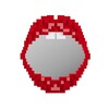 Миниатюра фото зеркало pixel mouth seletti | 220svet.ru