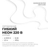 Миниатюра фото светодиодный неон apeyron 220в 6вт/м 300лм/м 4000к 50м ip66 17-58 | 220svet.ru