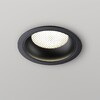 Миниатюра фото встраиваемый светильник novotech gemini 371004 черный | 220svet.ru