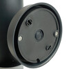 Миниатюра фото светильник садово-парковый feron dh046-b, техно на стену, 18w e27 230v, черный 51526 | 220svet.ru