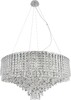 Миниатюра фото люстра подвесная stilfort 2187/09/16p серия rain of crystal | 220svet.ru
