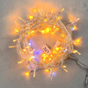 Миниатюра фото гирлянда нить 10м желтая с мерцанием белого диода 24в, 100 led, провод прозрачный пвх, ip54 ltc pst100blw-10-1y | 220svet.ru