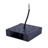 Миниатюра фото уличный настенный светильник uniel ulu-p32b-4w/4000k ip65 black ul-00013620 | 220svet.ru