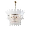 Миниатюра фото подвесная люстра ilamp gramercy 15602-11 anb+cl | 220svet.ru