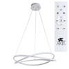 Миниатюра фото подвесной светодиодный светильник arte lamp presto a2522sp-2wh | 220svet.ru